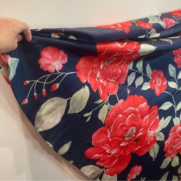 SOIEBLU Sz S Floral Open Back Crinoline Underskirt Jewelled Waist Dress NEW - Picture 16 of 16